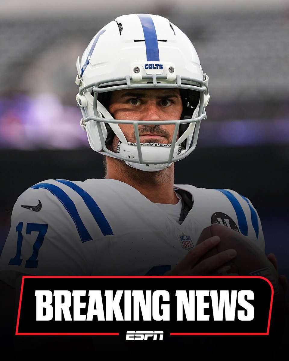 Shocking Move: Colts Choose Daniel Jones as QB1! —  Colts starting QB news, Daniel Jones Dolphins matchup, NFL 2025 season updates