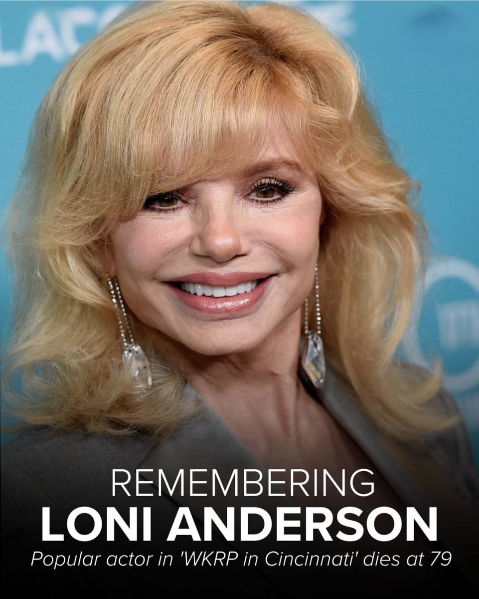 Shockwave: Loni Anderson's Untimely Death at 79! —  Loni Anderson tribute, WKRP in Cincinnati cast, Hollywood actress passes away 2025