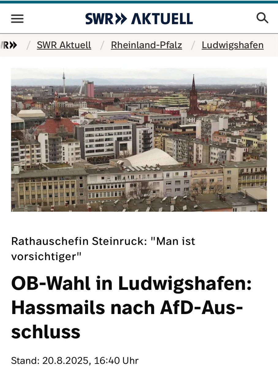 Skandal in Ludwigshafen: Oberbürgermeisterin setzt Opponent aus! —  Täter-Opfer-Dynamik, politische Machtmissbrauch, Oppositionskandidat Ausschluss 2025