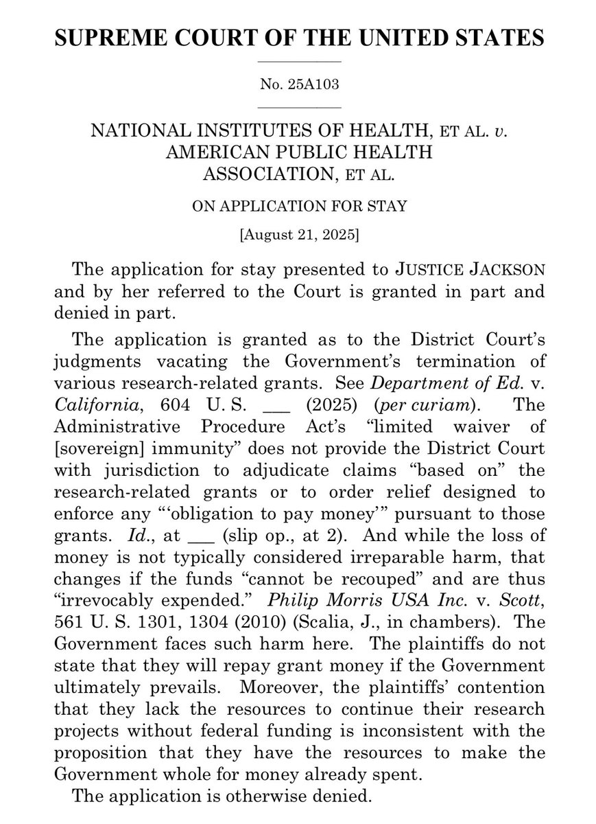 Supreme Court's Shocking Vote: DEI Grants Canceled! —  Supreme Court decision 2025, NIH grant controversy, Trump administration policies