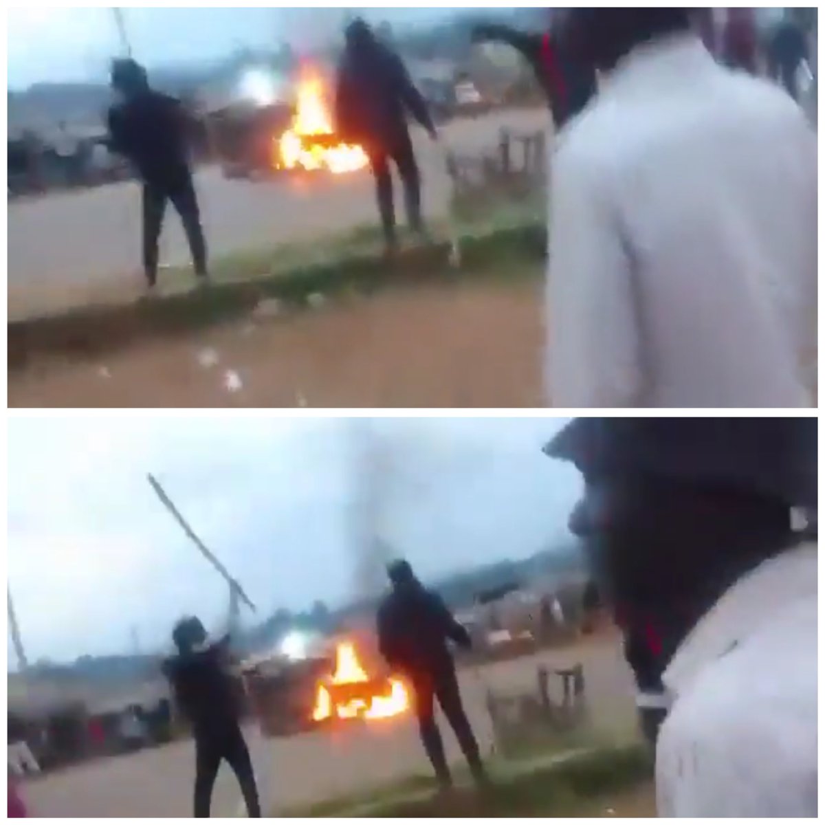 Suspect 'Ghost' Burned Alive: Vigilante Justice in Siaya? —  suspect in Siaya County crime, justice for victims in Gem Constituency, burned alive suspect news 2025