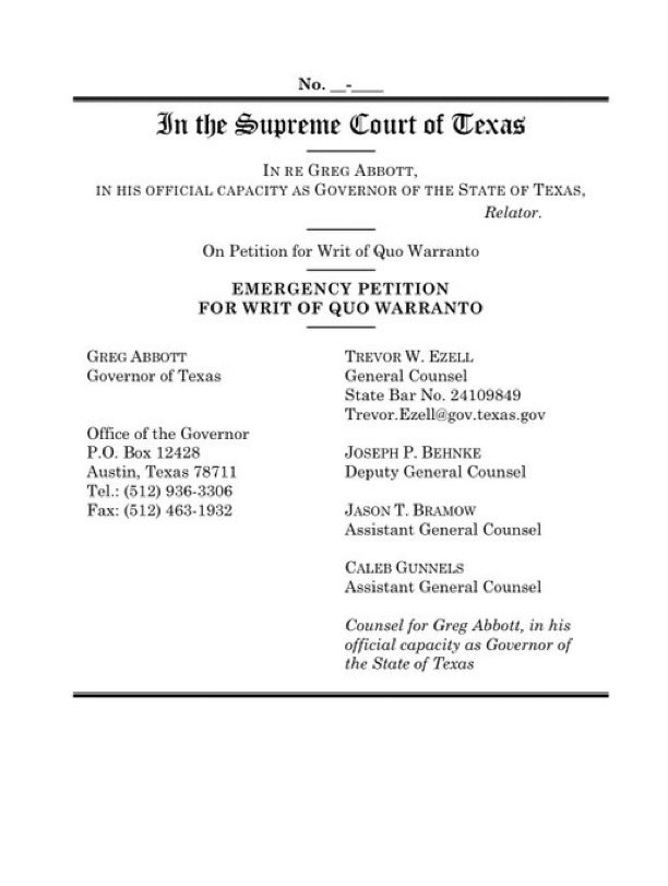Texas Showdown: Abbott Seeks to Oust Dems Over Redistricting! —  Texas House Democrats removal, Texas redistricting controversy, Supreme Court emergency writ 2025
