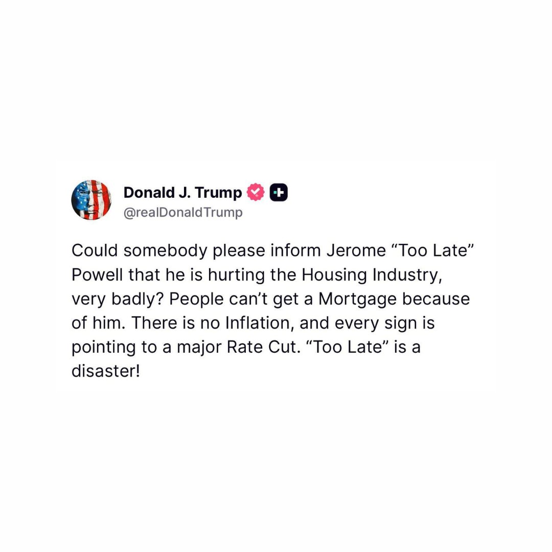 Trump Blasts Powell: Is the Housing Market Doomed? —  Housing Market Crisis, Mortgage Approval Challenges, Federal Reserve Rate Cuts 2025