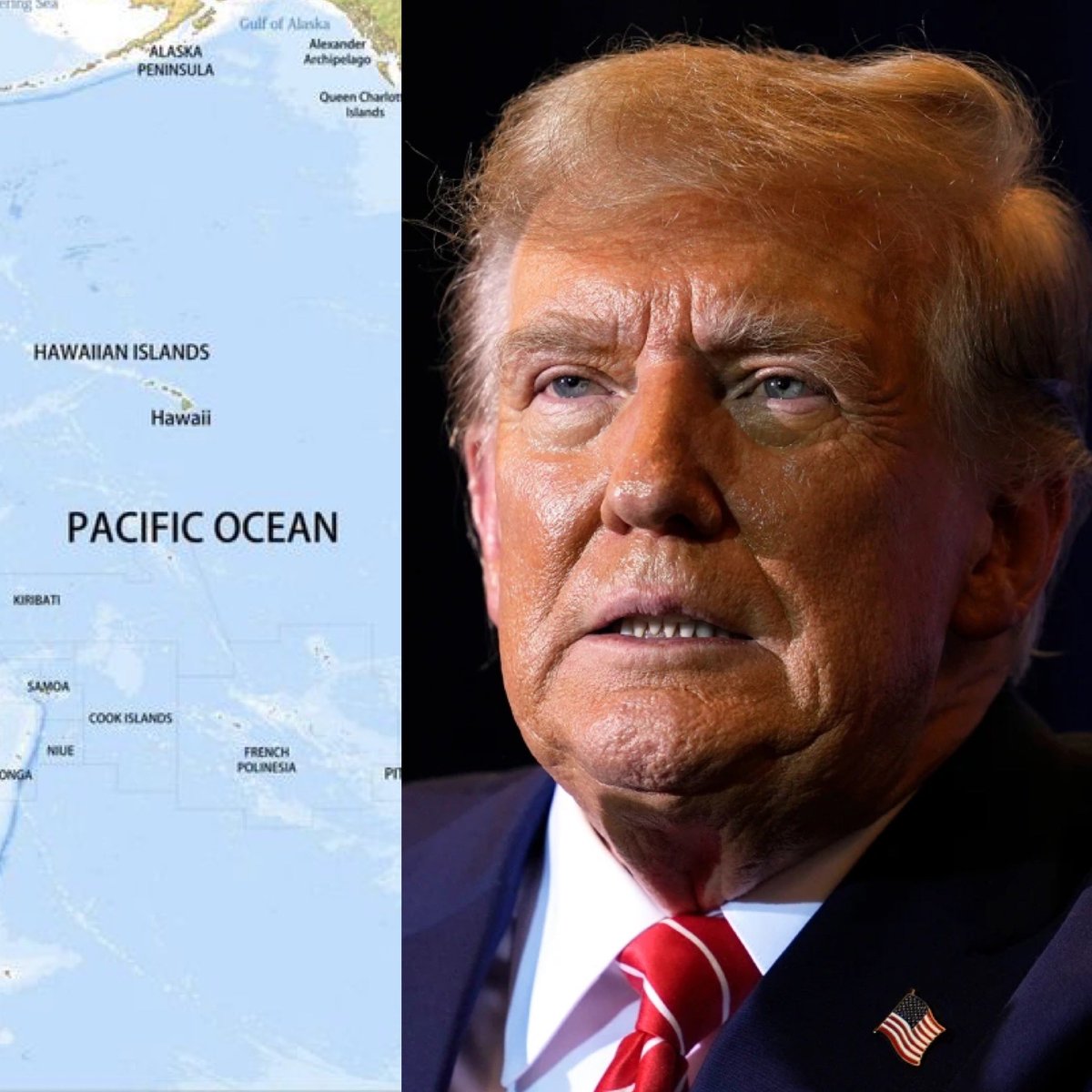 Trump Forgets Pacific Ocean: Shocking Cognitive Slip! —  Trump cognitive issues, Fox News Trump gaffe, Pacific Ocean memory lapse