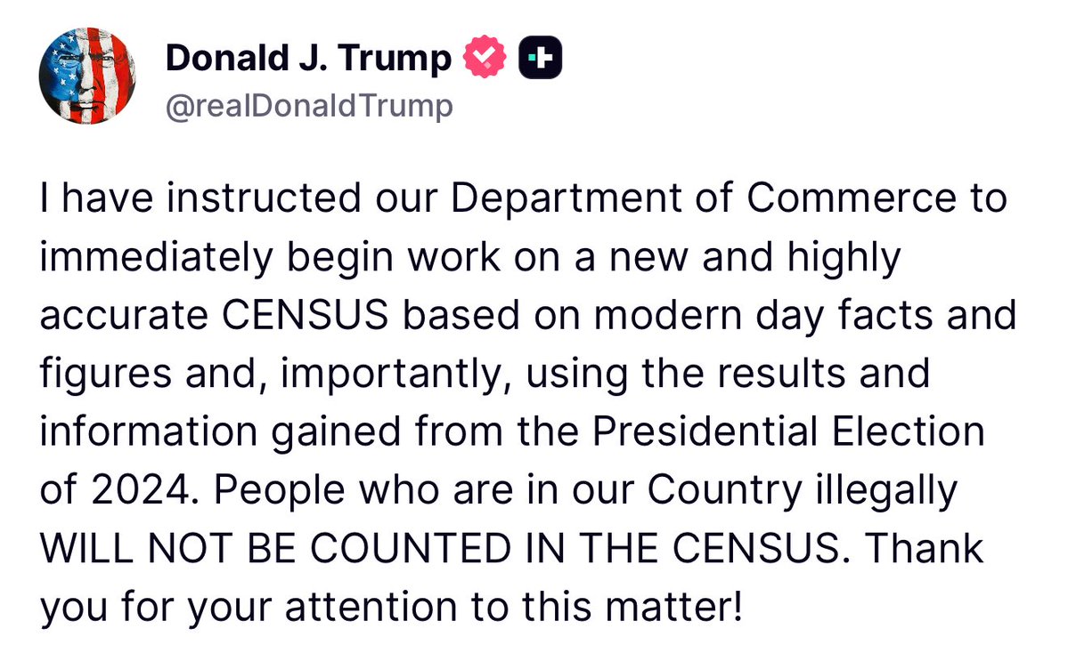 Trump Shocks Nation: Plans to REDO the Census! 🔥 —  Census 2025 Reform, Trump Census Announcement, 2025 Population Count Changes