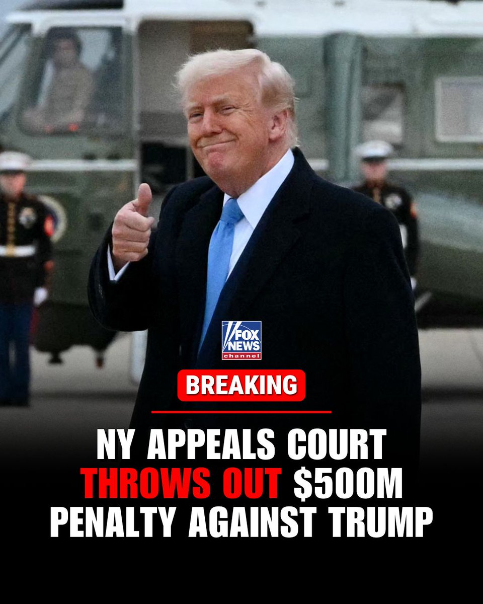 Trump's $500M Penalty Overturned: Eighth Amendment Win! —  Eighth Amendment violation, New York court ruling, Trump legal battle 2025