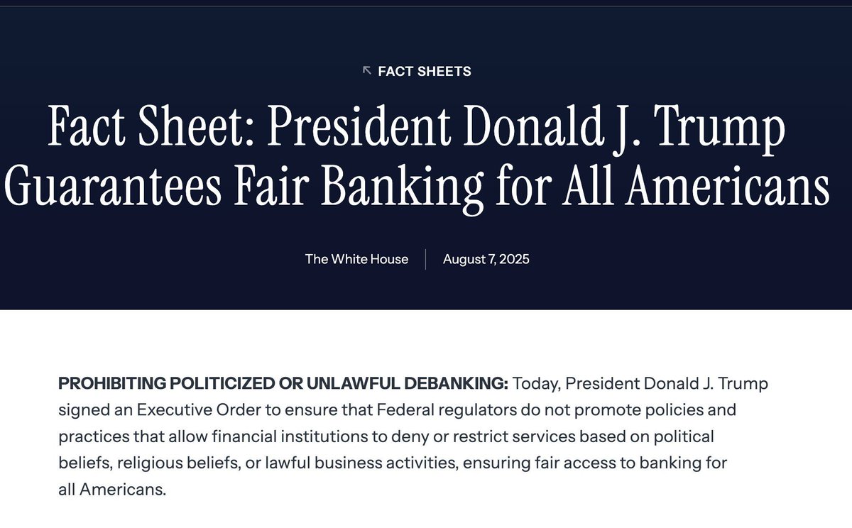 Trump's Bold Move: Can Crypto Finally Breathe Free? —  Bitcoin regulation, Trump executive order crypto, cryptocurrency banking reforms