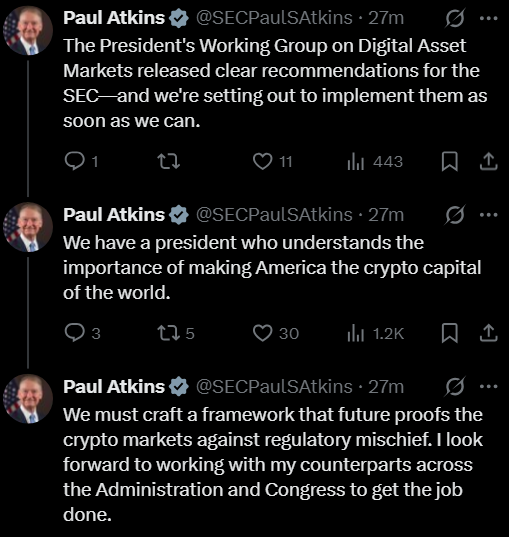 Trump's Crypto Vision: Will America Lead the Way? —  crypto regulation 2025, Trump cryptocurrency policy, SEC chairman crypto vision