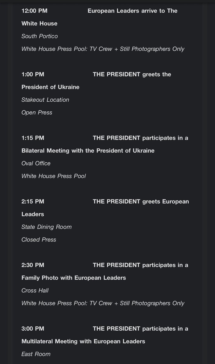 Trump's Packed Day: What Are European Leaders Planning? —  Trump White House meetings, European leaders summit, Zelensky Oval Office visit
