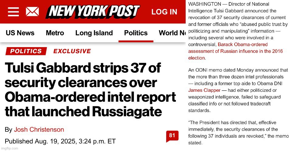 Trump's Purge: 37 Officials Lose Clearances Amid Scandal! —  Political turbulence, Intelligence community shakeup, Trump administration reforms