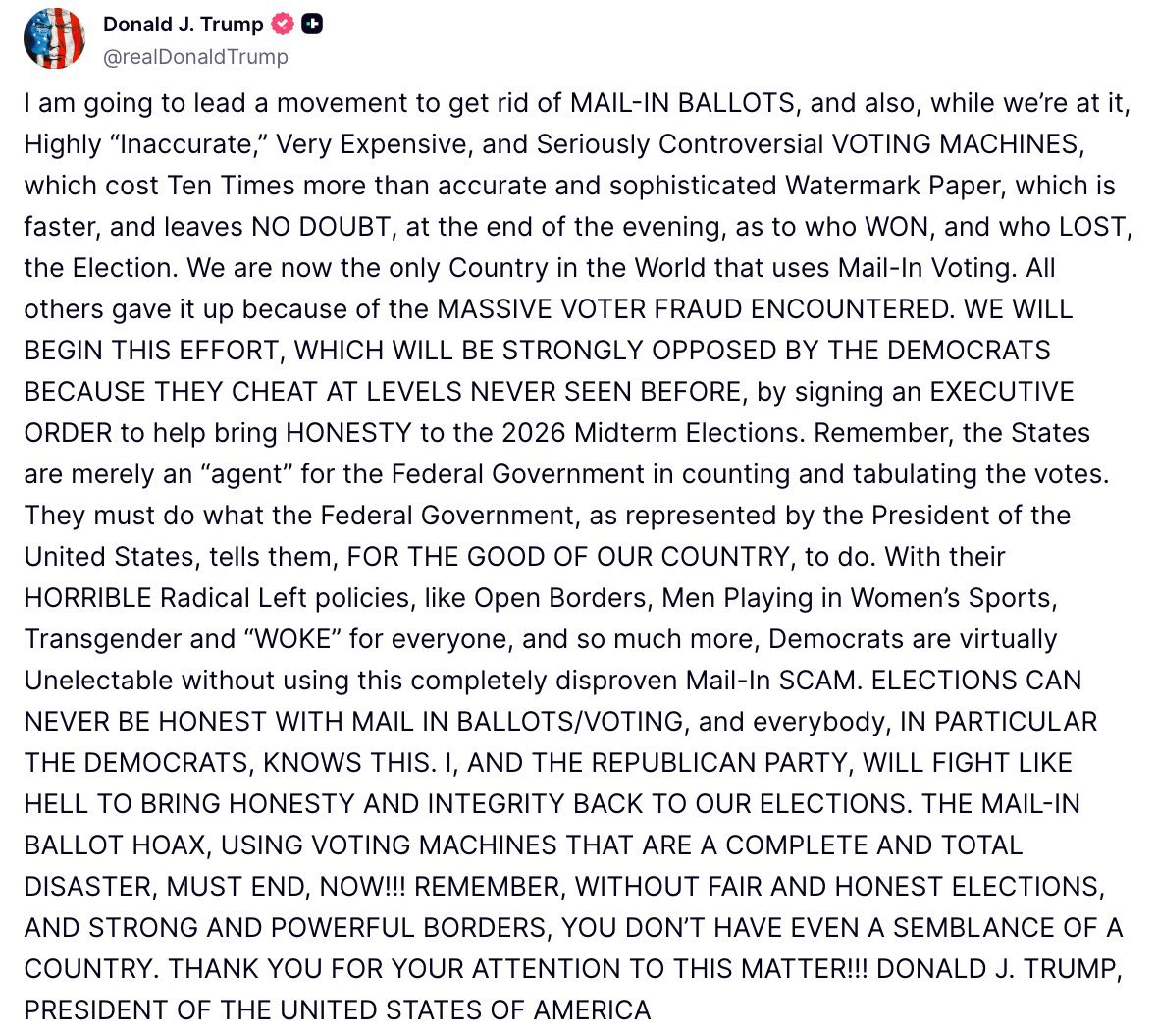 Trump's Radical Vote Plan: Hand Counted Ballots? —  Election integrity measures, Trump ballot reform 2025, hand-counted voting systems