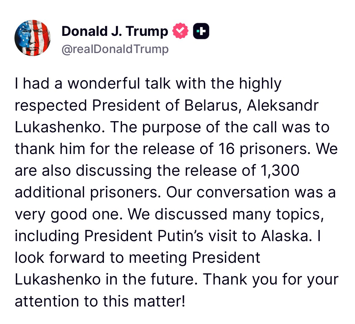 Trump's Shocking Belarus Call: Prisoner Release or Politics? —  breaking news, Trump Belarus meeting, political prisoner release 2025
