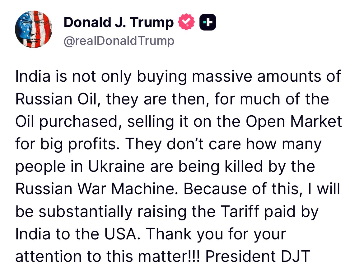 Trump's Tariff Tantrum Over India's Russian Oil Deal! —  Trump tariff threats, Russia-India oil trade 2025, Modi's response to Trump