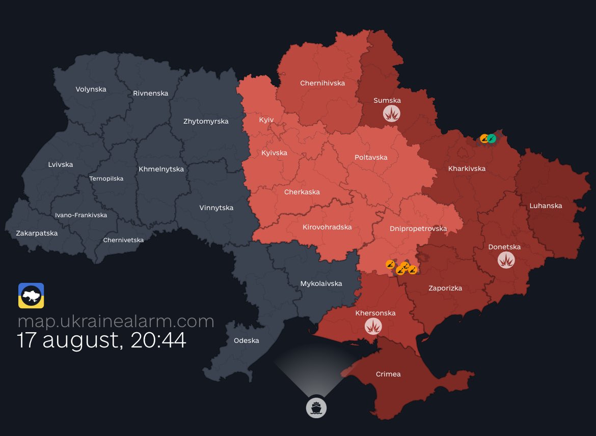 Ukraine on Edge: Are We Facing a New Russian Assault? —  Ukrainian air raid alerts, Kyiv missile threat update, Russia drone attack news 2025