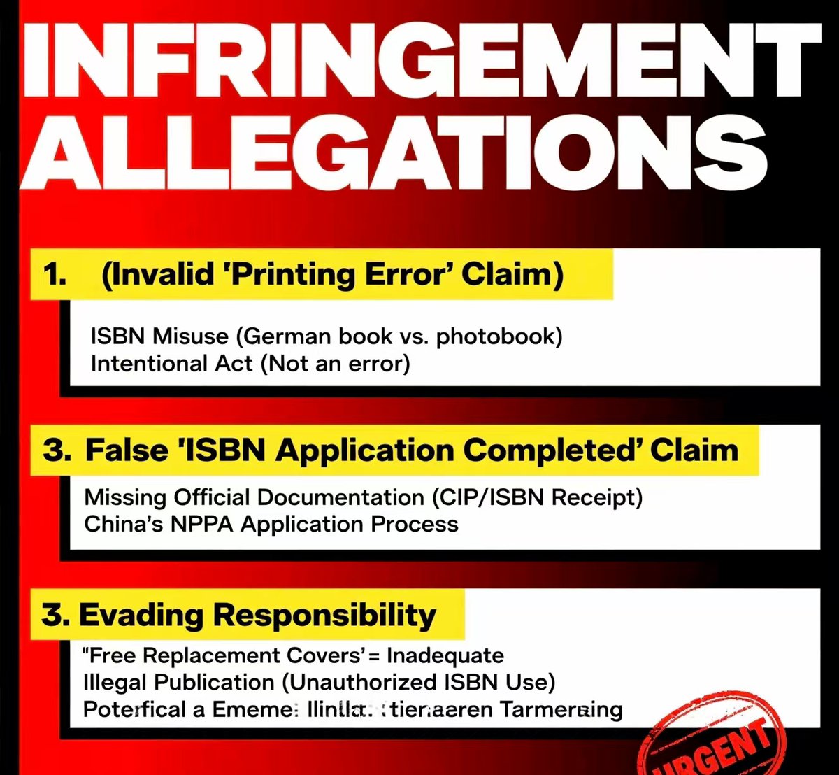 "Exposed: Tailai_ENT's Shocking ISBN Piracy Scandal!"  

FluffyGoldUnauthorizedPublishing  
HLNTailaiScam   —  ISBN Violation, Copyright Infringement 2025, Unauthorized Book Distribution