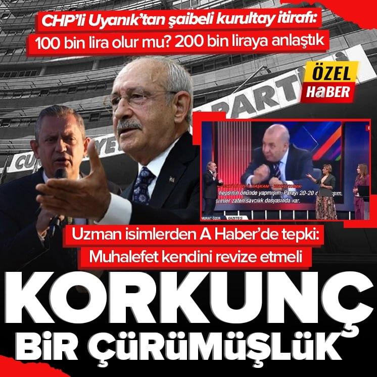 CHP'li Uyanık'ın Kurultay İtirafları! Skandal Açıklamalar... —  CHP skandalları, Siyasi manipülasyonlar, Parti içi çatışmalar
