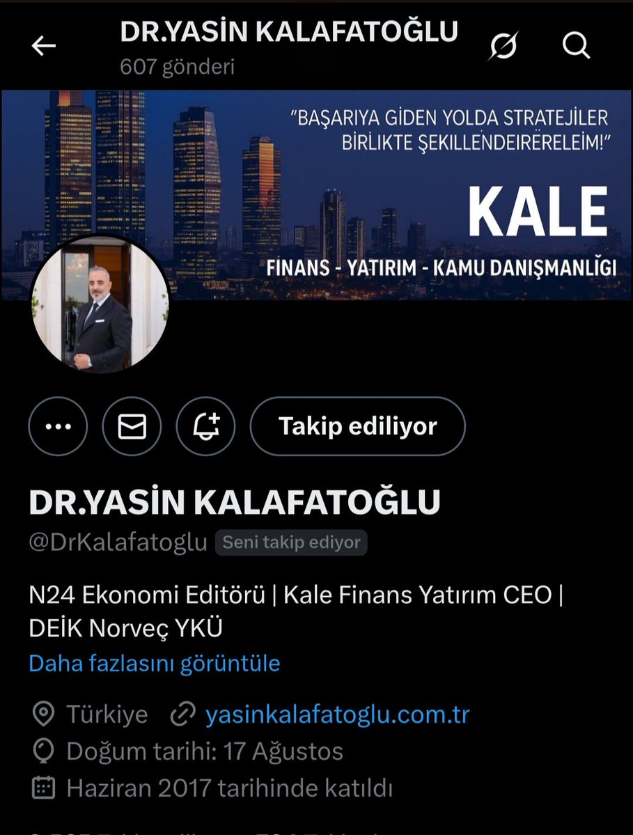 Doç. Dr. Yasin Kalafatoğlu: Sıradışı Haberler ve Analizler! —  Doç.Dr.Yasin Kalafatoğlu haberleri, 
Yasin Kalafatoğlu Duru Medya Grubu, 
Yasin Kalafatoğlu Twitter hesabı