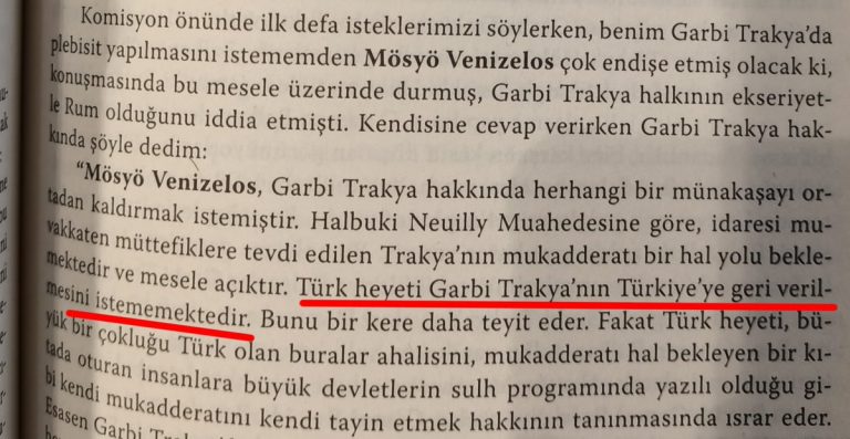 İsmet İnönü'nün Lozan'da Venizelos'a Söylediği Şok Edici Sözler! —  İsmet İnönü Lozan Anıları, İnönü Venizelos Sözü, İnönü Hatıralarında Batı Trakya