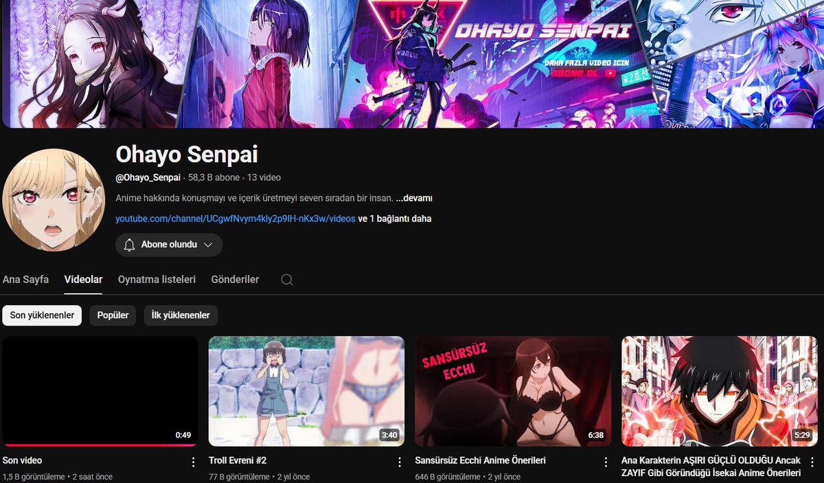 Ohayo Senpai'nin Ölümüyle Sarsılan Anime Dünyası... Ne Olduğunu Öğrenmek İsteyeceksiniz! —  anime youtuber ölümü, Ohayo Senpai vefat haberi, anime dünyasında kayıp