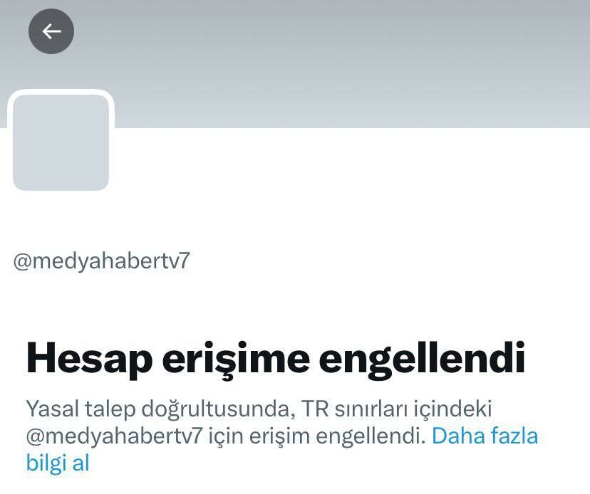 "PKK'nın medya organlarına erişim yasaklandı! Ne oluyor?" —  PKK'nın propaganda organlarına erişim engeli,
Medya Haber TV ve Yeni Yaşam Gazetesi yasaklandı,
Terör örgütü PKK'nın medya hesaplarına erişim kısıtlandı