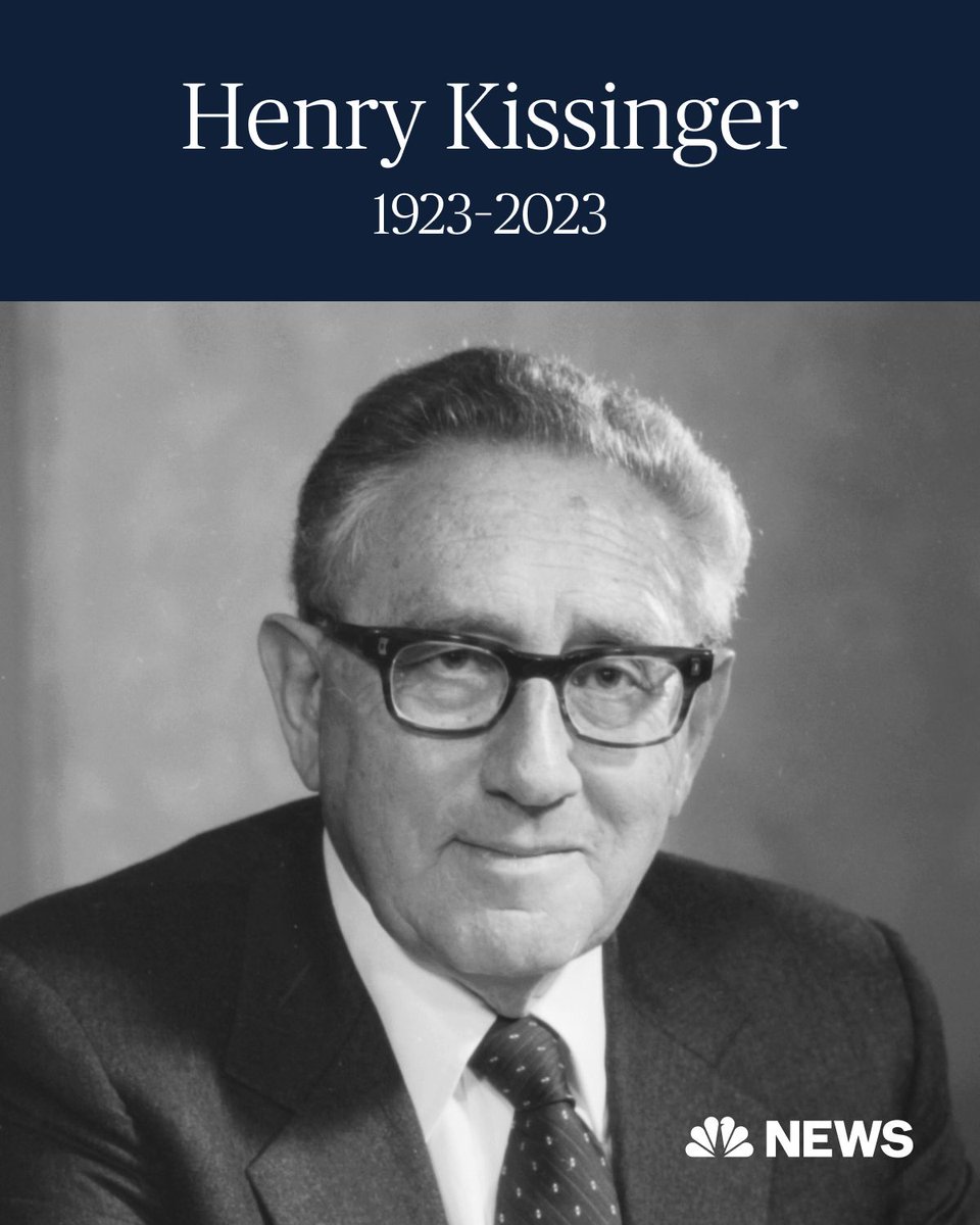 Obituary Cause Of Death Henry Kissinger Former Secretary Of State Dies At Age 100 9398