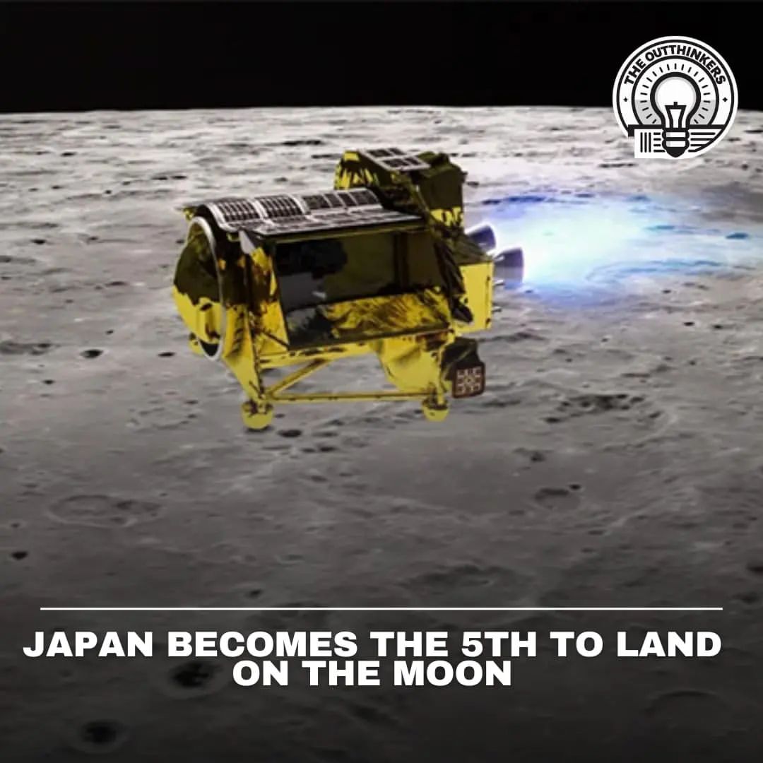 Japan Makes Historic Landing on Moon, Fifth Nation to Achieve