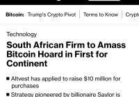 Altvest Capital's $10M Bitcoin Bet Sparks Controversy in SA!