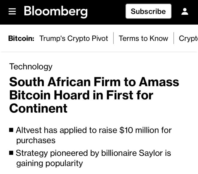 Altvest Capital's $10M Bitcoin Bet Sparks Controversy in SA!