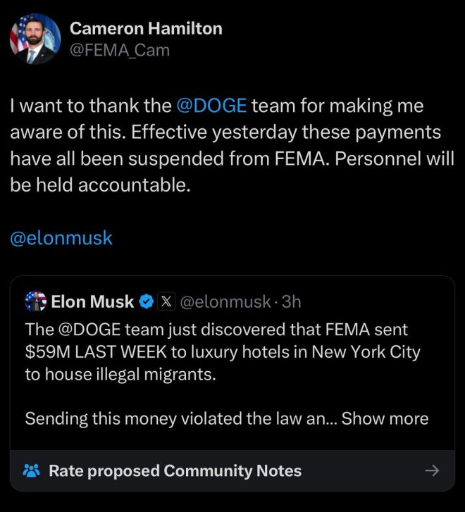 BREAKING: FEMA Halts Payments to Illegals After $59M Scandal!