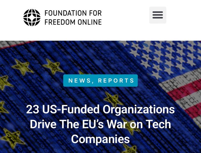 🚨 BREAKING FROM FFO 🚨 US Funds EU's Aggressive Tech Crackdown!