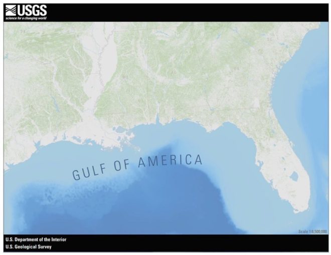 BREAKING: Gulf of Mexico Rebranded as Gulf of America!