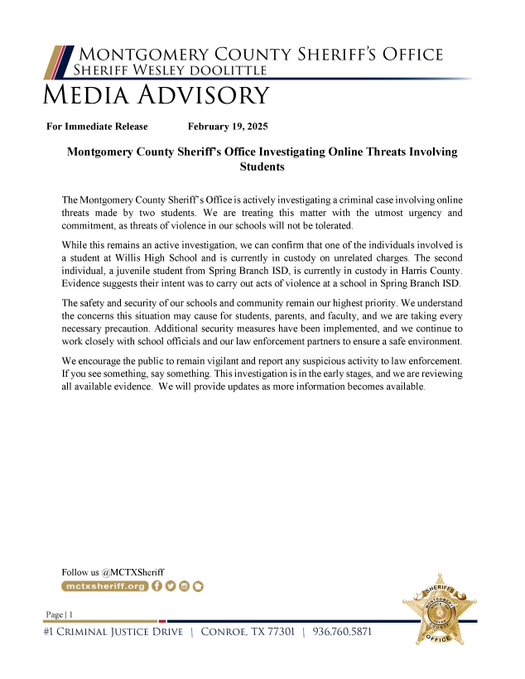 BREAKING: Houston High School Mass Shooting Plot Thwarted!