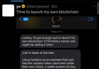 BREAKING: Kanye West's YZYCHAIN Set to Disrupt Crypto World!