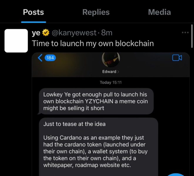 BREAKING: Kanye West's YZYCHAIN Set to Disrupt Crypto World!