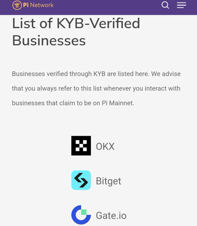 ðĻ BREAKING: Only OKX, Bitget, Gate.io Pass Pi Network's KYB Test!