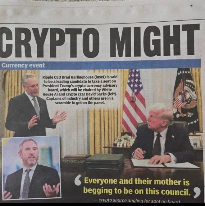 🚨 BREAKING: Ripple CEO Garlinghouse Eyes Trump’s Crypto Advisory! 🗞️