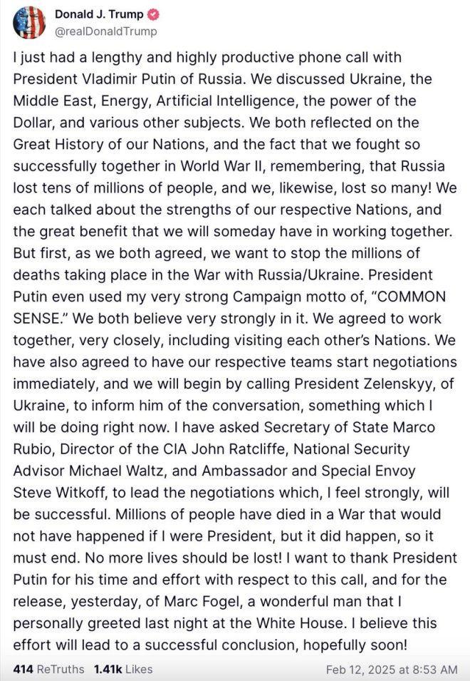 BREAKING: Trump and Putin's Shocking Call to End Ukraine War!