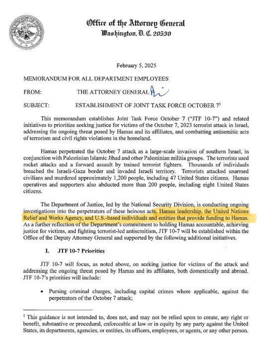 BREAKING: US Probes Hamas, UNRWA, and Domestic Funders!