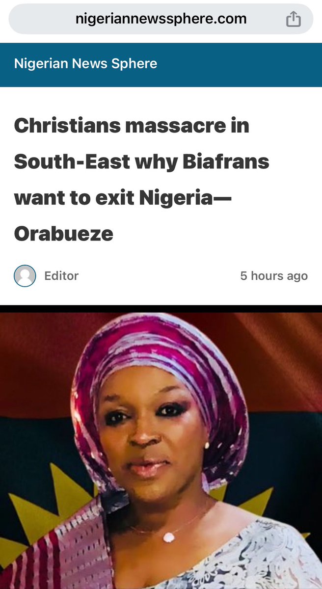 Biafrans Declare Independence Amidst Ongoing Religious Violence!