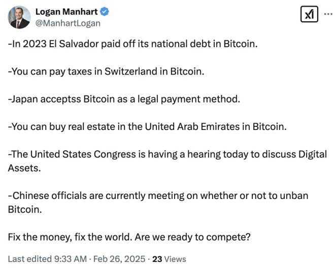 Breaking: SD Rep Manhart Sparks Bitcoin Debate—Are We Ready?