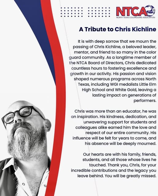 Chris Kichline Death: Founder of Wakeland HS Color Guard Passes