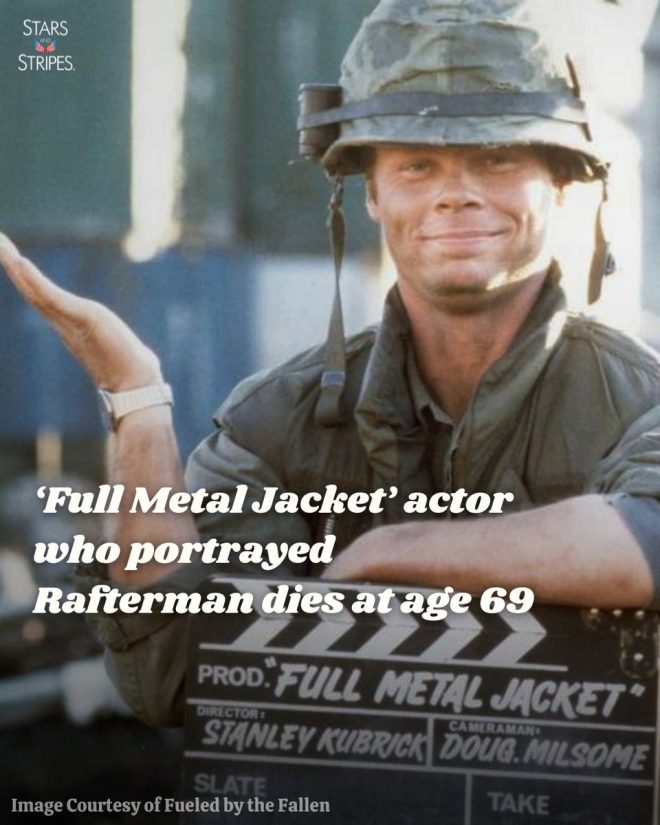 Death of Kevyn Major Howard, "Full Metal Jacket" Star, at 69