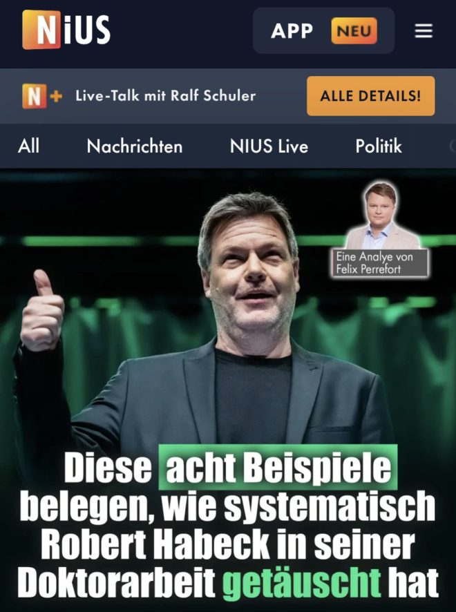 Habeck's PhD: Fraud Exposed as Paid Conspiracy Allegations Rise!