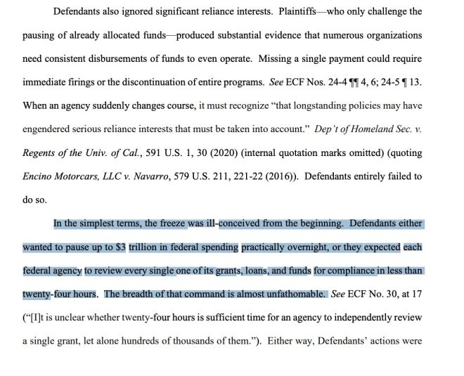 Judge AliKhan's Fierce Rebuke: Trump’s Spending Freeze Shot Down!