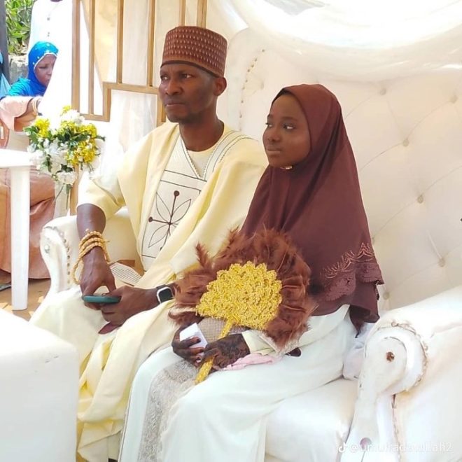 Just In: Viral Marriage Photo Sparks Outrage Over Age Revelation