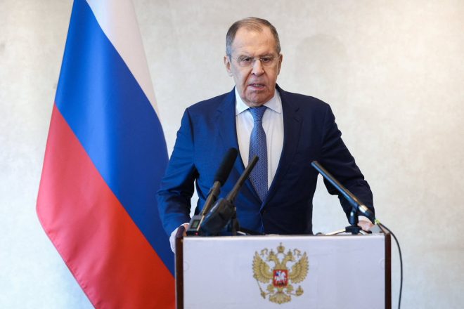 Lavrov Claims Ukraine's Weapons Fuel Global Terrorism Crisis!