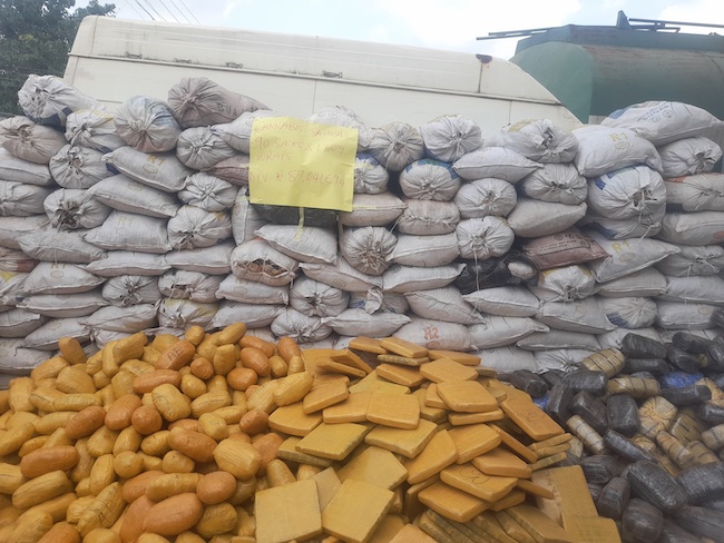 Massive Drug Bust: 1,958kg of Cannabis Seized in Lagos!
