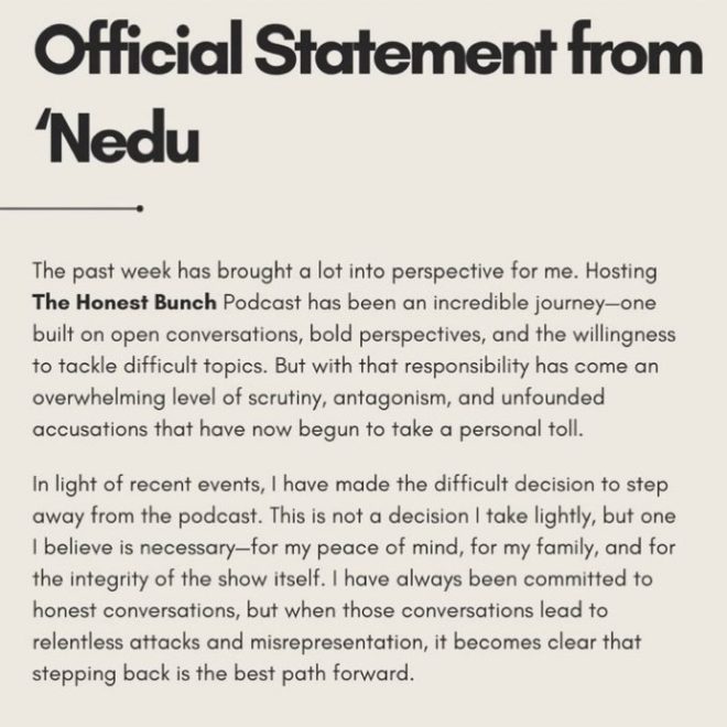 Nedu Quits The Honest Bunch: Shocking Exit Sparks Outrage!