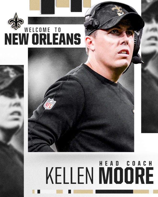 New Orleans Saints Shock Fans: Kellen Moore Named Head Coach!