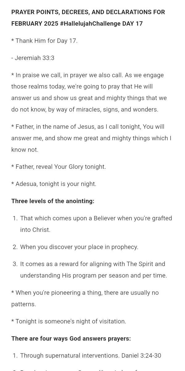 Prayer Wars: February 2025 Decrees Ignite Global Controversy!